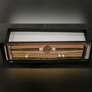 Inspirational Leather Bracelet For Women Or Teen Girls. Beige Wrap Boho Leather